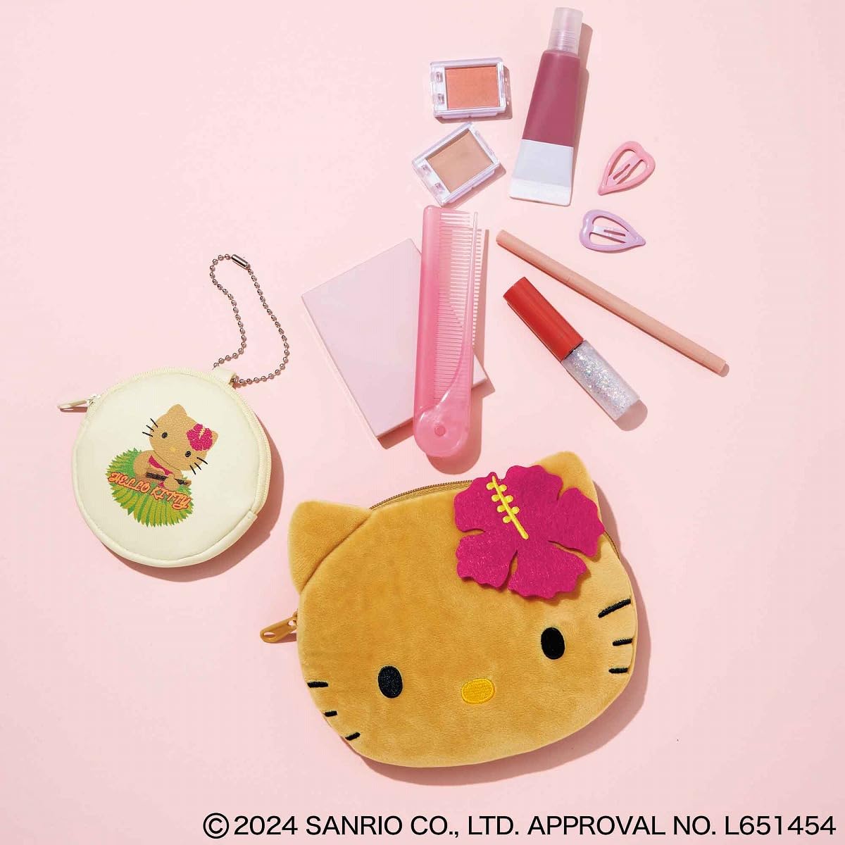 曬黑款HELLO KITTY收納包組